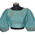 Full Hand Puff Sleeve Designer Blouse