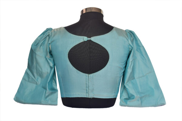 Full Hand Puff Sleeve Designer Blouse - Image 2