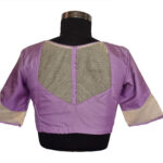 High Neck Blouse with net