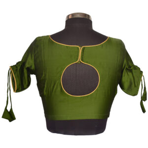 Daily Wear Blouse with Sleeve Hangings