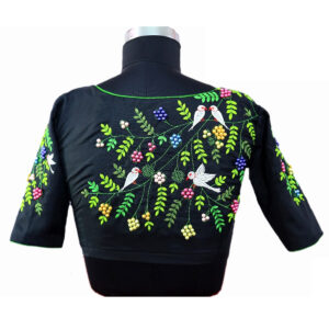 Heavy Machine Embroidery Blouse