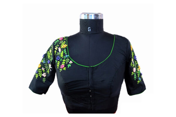 Heavy Machine Embroidery Blouse - Image 2